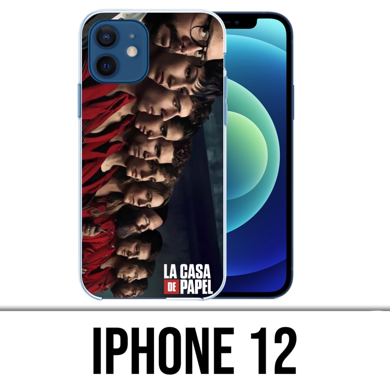 Coque iPhone 12 - La Casa De Papel - Equipe