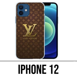 Coque iPhone 12 - Louis Vuitton Logo