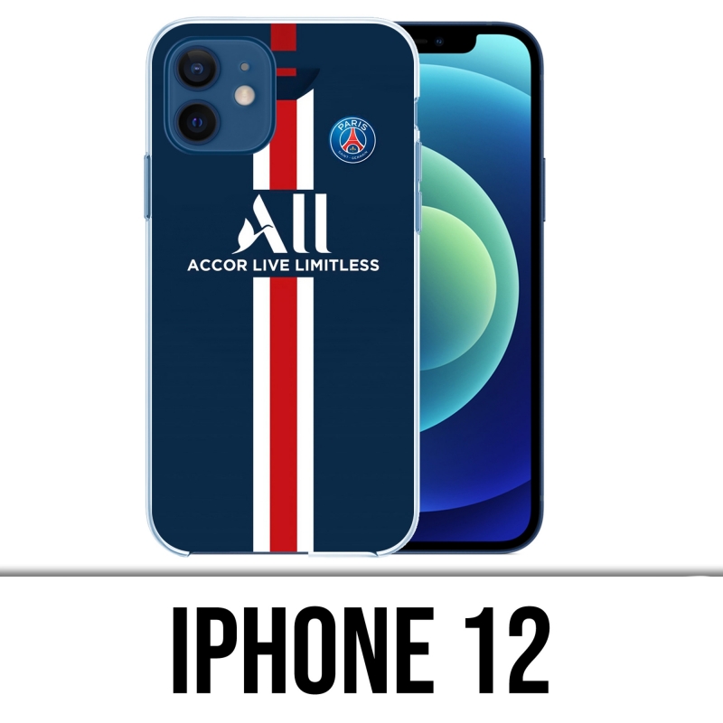 Funda para iPhone 12 - Camiseta de fútbol Psg 2020