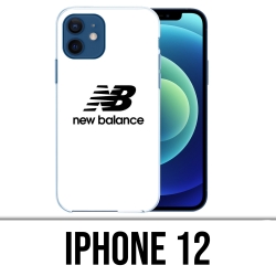 Coque iPhone 12 - New Balance Logo