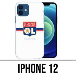 Funda para iPhone 12 - Bandeau con logo OL Olympique Lyonnais