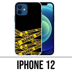Carcasa para iPhone 12 - Advertencia