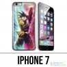 Custodia per iPhone 7 - Dragon Ball Black Goku Cartoon