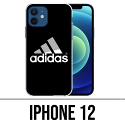 Funda para iPhone 12 - Logo Adidas Negro