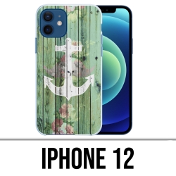 Coque iPhone 12 - Ancre...