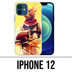 Funda para iPhone 12 - Animal Astronaut Cat