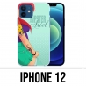 Coque iPhone 12 - Ariel Sirène Hipster