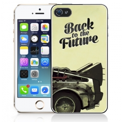 Coque téléphone Back To The Future - DeLorean