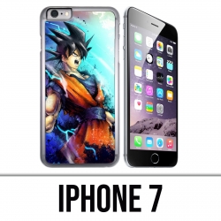 Coque iPhone 7 - Dragon Ball Goku Couleur