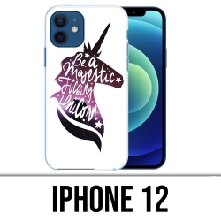 IPhone 12 Case - Be A Majestic Unicorn