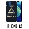 Funda para iPhone 12 - Believe Impossible