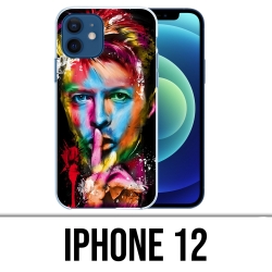 IPhone 12 Case - Multicolor Bowie