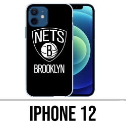 Coque iPhone 12 - Brooklin Nets