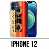 Coque iPhone 12 - Cassette Audio Vintage Gardiens De La Galaxie