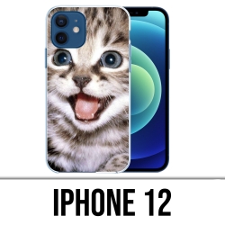 Coque iPhone 12 - Chat Lol