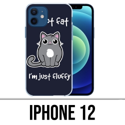 Custodia per iPhone 12 - Gatto non grasso ma soffice