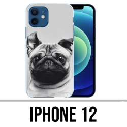 IPhone 12 Case - Mops-Ohren