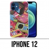 IPhone 12 Case - Retro Vintage Konsolen