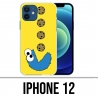 Coque iPhone 12 - Cookie Monster Pacman