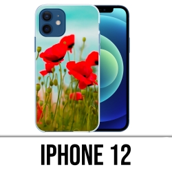 Custodia per iPhone 12 - Poppies 2