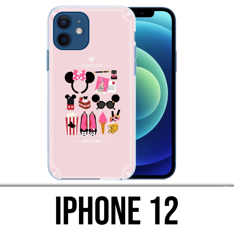 Funda para iPhone 12 - Chica Disney