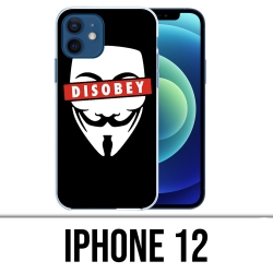 Custodia per iPhone 12 - Disobbedire a Anonymous