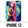 Custodia per iPhone 12 - Dragon Ball Black Goku