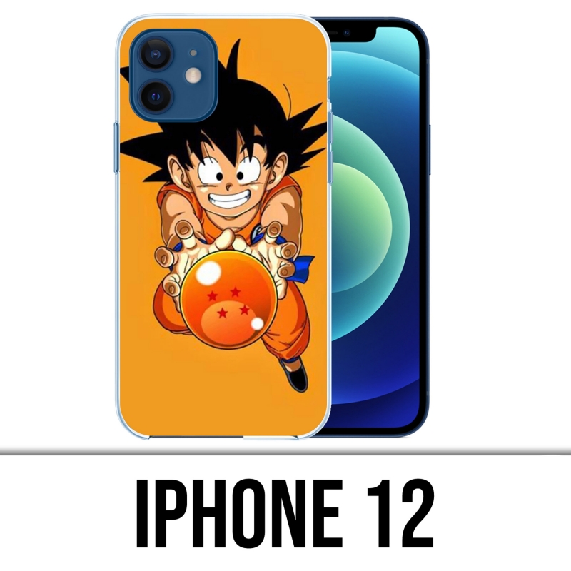 Coque iPhone 12 - Dragon Ball Goku Boule