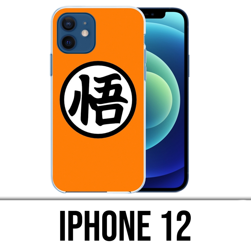 Funda para iPhone 12 - Logotipo de Dragon Ball Goku