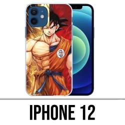 Custodia per iPhone 12 - Dragon Ball Goku Super Saiyan