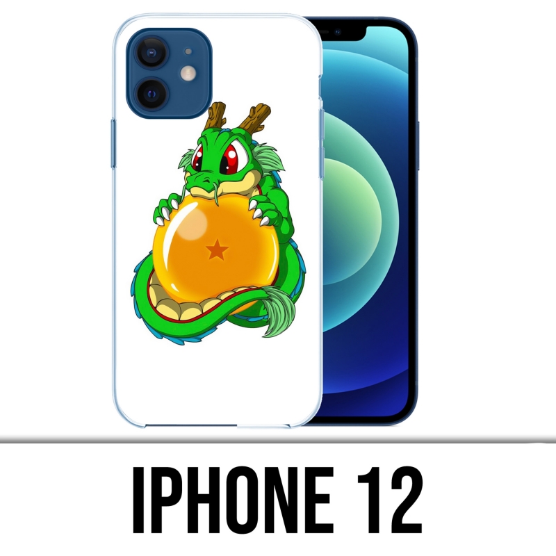 Coque iPhone 12 - Dragon Ball Shenron Bébé