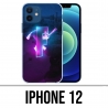 Carcasa para iPhone 12 - Resplandor del logotipo de Fortnite