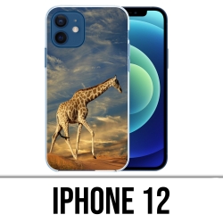 Coque iPhone 12 - Girafe