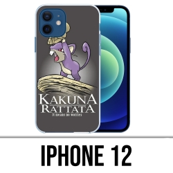 Custodia per iPhone 12 - Hakuna Rattata Pokémon Re Leone