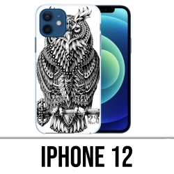 Funda para iPhone 12 - Búho azteca