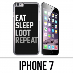 Coque iPhone 7 - Eat Sleep Loot Repeat