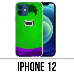 Coque iPhone 12 - Hulk Art Design