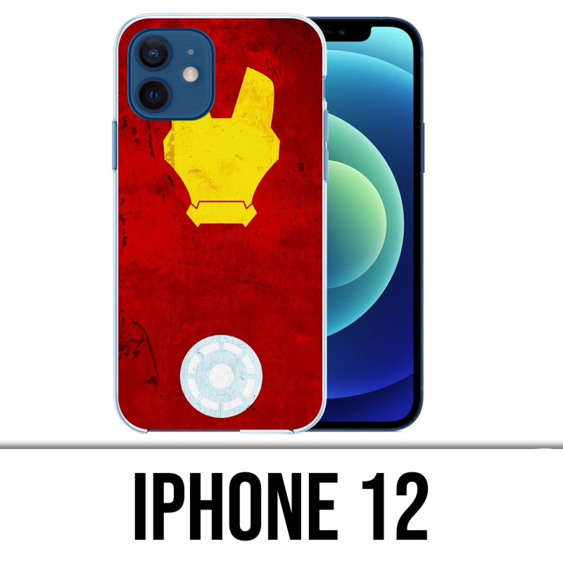 Custodia per iPhone 12 - Iron Man Art Design