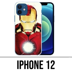 IPhone 12 Case - Iron Man Paintart