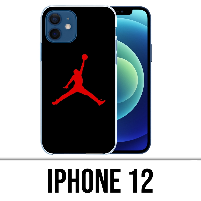 IPhone 12 Case - Jordan Basketball Logo Black