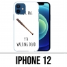 Coque iPhone 12 - Jpeux Pas Walking Dead