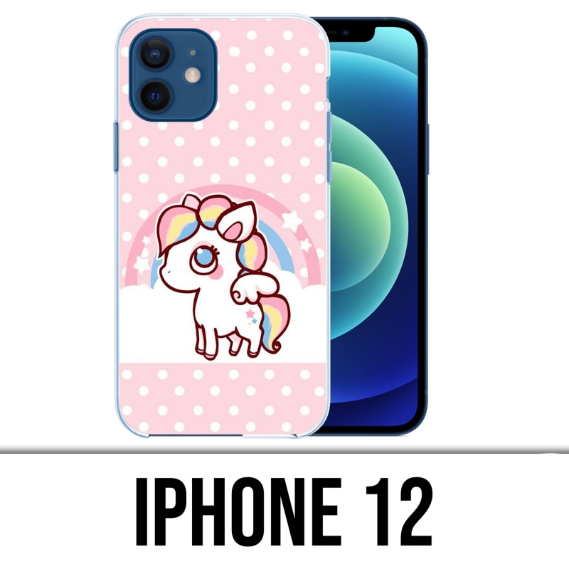 IPhone 12 Case - Kawaii Unicorn