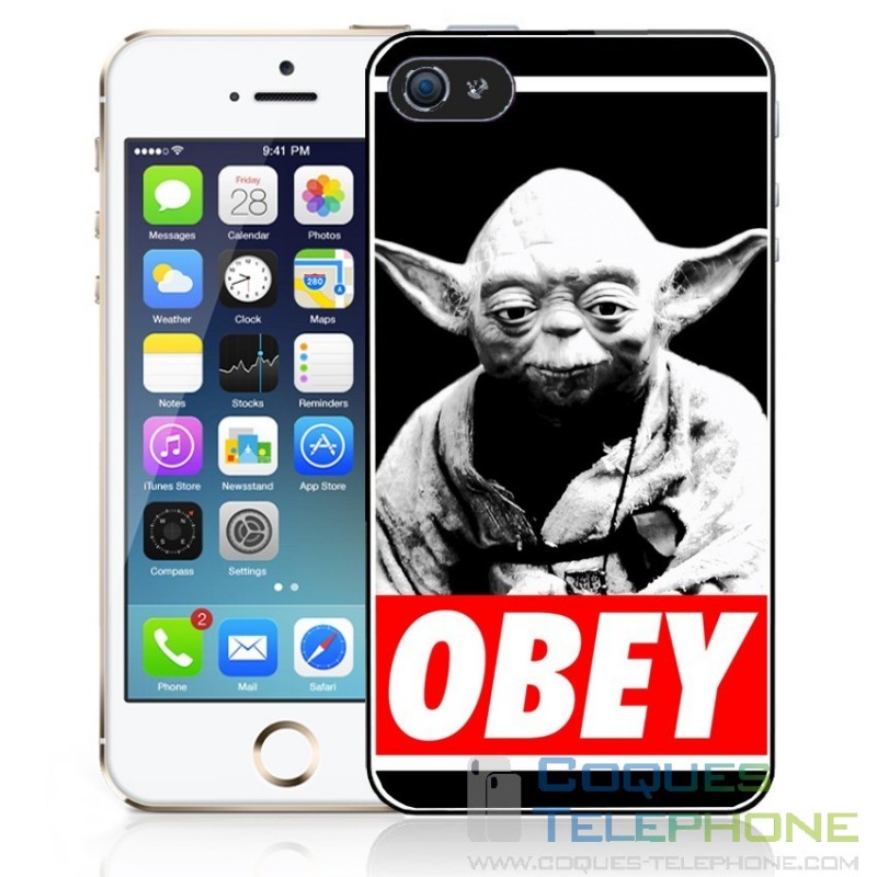 Coque téléphone Yoda - Obey