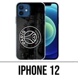 IPhone 12 Case - Psg Logo Black Background