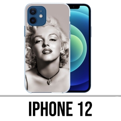Coque iPhone 12 - Marilyn Monroe