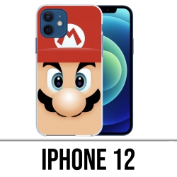 Coque iPhone 12 - Mario Face