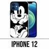 IPhone 12 Case - Black And White Mickey