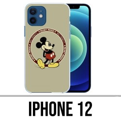 Coque iPhone 12 - Mickey Vintage