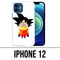 Coque iPhone 12 - Minion Goku