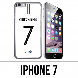 Coque iPhone 7 - Football France Maillot Griezmann